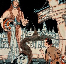 Fantasy Mermaid Scene Martin 1933 Advertisement Color Plate Art Print DW... - $19.99