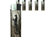 Unicorns D7 Lighters Set of 5 Electronic Refillable Butane Mythical Crea... - $15.79