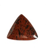 26.13 Carats TCW 100% Natural Beautiful Marconi Obsidian Trillion Caboch... - $24.11 CAD
