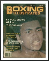 1979 Sept. Issue of Boxing Illustrated Mag. With MUHAMMAD ALI - 8&quot; x 10&quot; Photo - £15.98 GBP