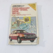 Chilton&#39;s Repair Manual Ford Mercury Front Wheel Drive 1981-87 7055 - $9.69