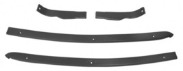 1970-1975 Corvette Retainer Rear Quarter Trim Panel Convertible Semi Gloss Black - £35.45 GBP