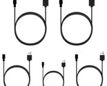 Micro Usb Cable, 5 Pack [6Ft, 6Ft, 3Ft, 3Ft, 1Ft], Fast Charging Cable, ... - $12.99