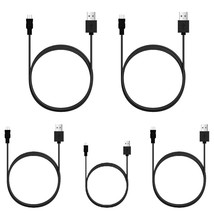Micro Usb Cable, 5 Pack [6Ft, 6Ft, 3Ft, 3Ft, 1Ft], Fast Charging Cable, High Spe - £10.21 GBP
