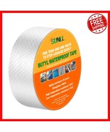 Upgraded Leak Proof Butyl Tape 2&quot; W x 16&#39; L – Strong, Waterproof &amp; Easy ... - $495.41 MXN