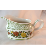 Villeroy and Boch Summerday Basket Pattern &amp; flowers Gravy Sauce Boat - $43.58 CAD