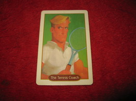 1993 - 13 Dead End Drive Board Game Piece: The Tennis Coach Character Card - $1.00