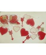 Valentine Garland - 3 Strands of &quot;Heart and Arrow Garland&quot; - £23.59 GBP