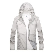 rOutdoor Long-sleeved Hooded Clothing  Protection Casual Jacket Ultra-Light Top  - £88.56 GBP