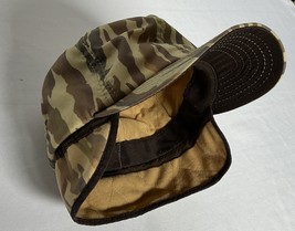 Vintage Cabelas Camo Hunting Hat Convertible w/ Ear Flaps Made In USA - $503.61 MXN