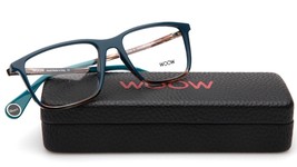 New Woow Short Cut 1 Col 1427 Petrol Blue Eyeglasses 54-17-148mm B40mm - £150.99 GBP