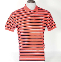 Ralph Lauren Red &amp; Navy Stripe Short Sleeve Polo Shirt Blue Polo Pony Me... - $74.99