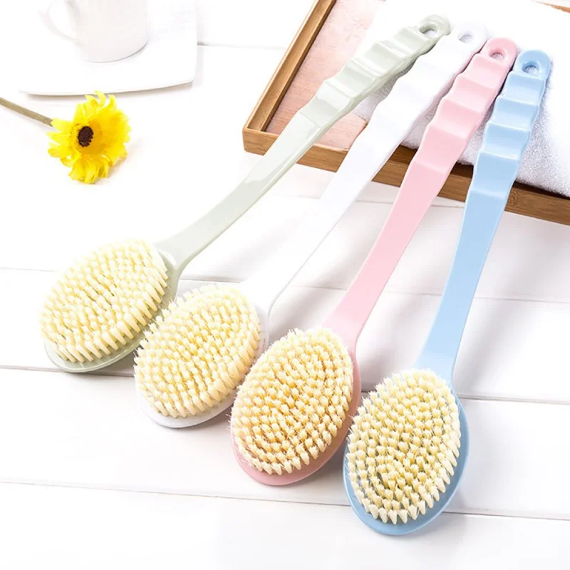 House Home Long Handle Bath Brush Soft Skin A Shower Scrubber Body Cleaning Brus - £20.78 GBP