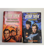 Lot of 2 Star Trek Books The Patrian Transgression &amp; Crossroads PB 1st E... - €12,70 EUR