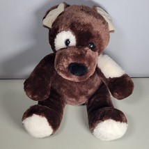 Build A Bear Puppy Dog Plush with Brown and White Spots and Eye Patch  - £10.40 GBP