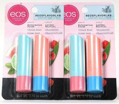 2 Packages Eos Flavor Lab 2 Ct Watermelon Frose &amp; Lychee Martini Shea Li... - £19.60 GBP