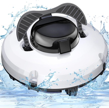 Automatic Robotic Pool Cleaner Dual-Drive Motors Self-Parking Pool Clean... - £254.53 GBP