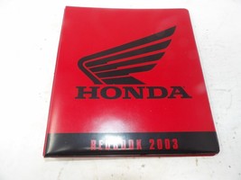 2003 Honda Redbook Dealers Book 1st Installment - $485.13 MXN
