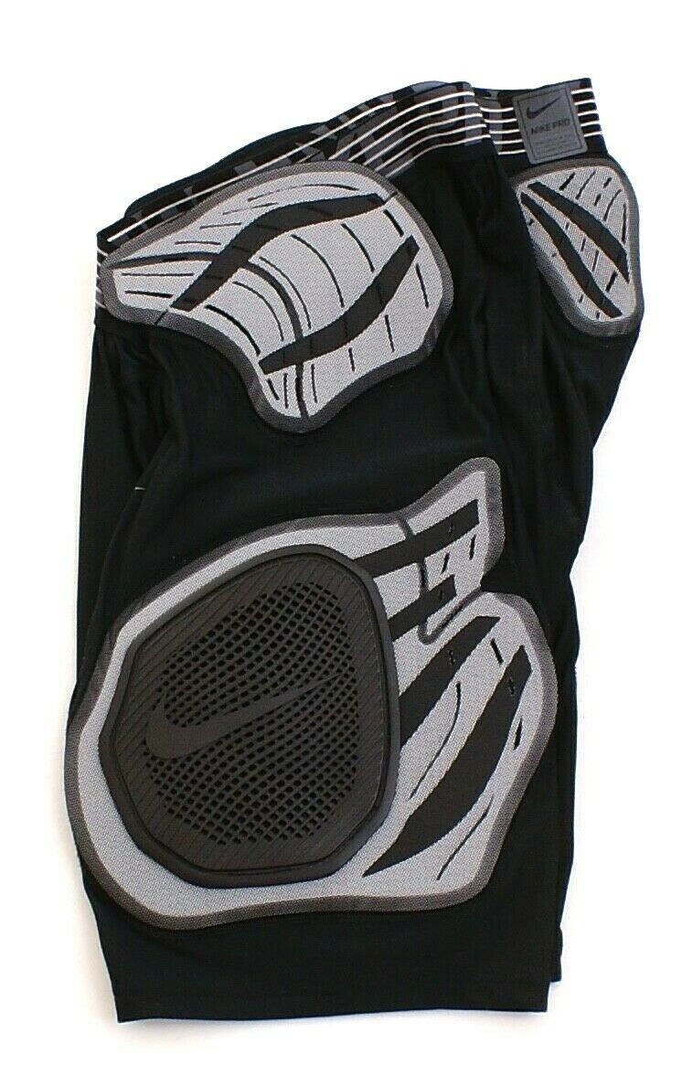 Nike Pro Hyperstrong Black Hardplate Compression Football Shorts Men&#39;s NWT - $71.99