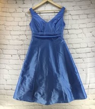 David’s Bridal Formal Dress Powder Blue Womens Sz 8 - £39.77 GBP