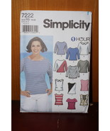 Simplicity Pattern # 7222 13 Piece Blouse Pattern Size R5 14 - 22 New Uncut - £8.84 GBP