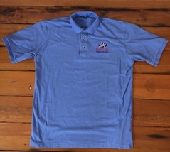 Dulles International Airport Blue Cotton Short Sleeve Polo Uniform Shirt... - £15.72 GBP