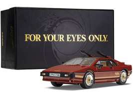 Lotus Esprit Turbo RHD (Right Hand Drive) Red Metallic James Bond 007 &quot;For Your  - £52.62 GBP