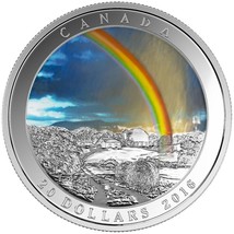 1 oz Silver Coin 2016 Canada $20 Weather Phenomenon: Radiant Rainbow - £93.00 GBP
