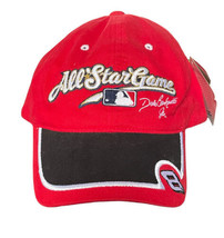 Chase Authentics Dale Earnhardt Jr #8 MLB All Star Game Budweiser NASCAR Hat Red - £6.76 GBP
