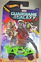 2017 Hot Wheels Marvel 6/8 Guardians of the Galaxy Vol 2 QUICKSAND Green w/ORUT5 - £7.42 GBP