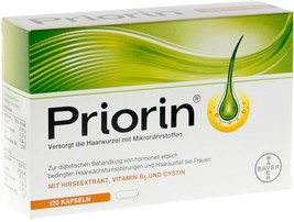 Priorin 120 Tabs Intense Hair Nutrient Capsules Hair Loss Treatment Exp.... - £59.72 GBP