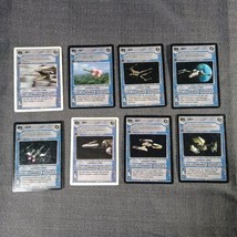 Red / Gold Squadron Fighters Rebel x8 Lot, Star Wars CCG Customizeable C... - £6.35 GBP