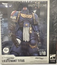 Warhammer Space Marine Ultramarines Lieutenant Titus Model Figurine-New!... - $59.39