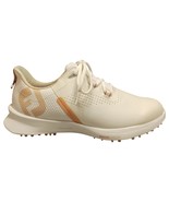 FootJoy FJ Fuel Spikeless Golf Shoes Womens US 8.5M White Pink Lace Up 9... - $1,291.88 MXN