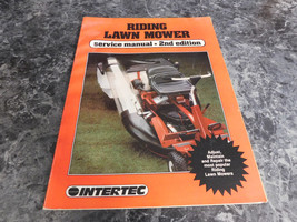 Intertec Riding Lawn Mower Service Manual - $2.99
