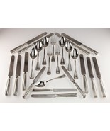 Tiffany &amp; Co.Argent Sterling Saint Dustan Couverts Ensemble 24 Pièces - $1,889.31