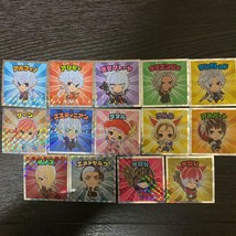 Final Fantasy 14 XIV Lotte Chocolate Stickers Square Enix Box Lot of 14 Complete - £47.94 GBP