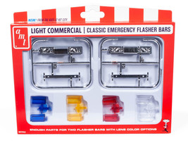 Skill 2 Model Kit Light Commercial Classic Emergency Flasher Bars Set of 10 Pcs - £23.27 GBP