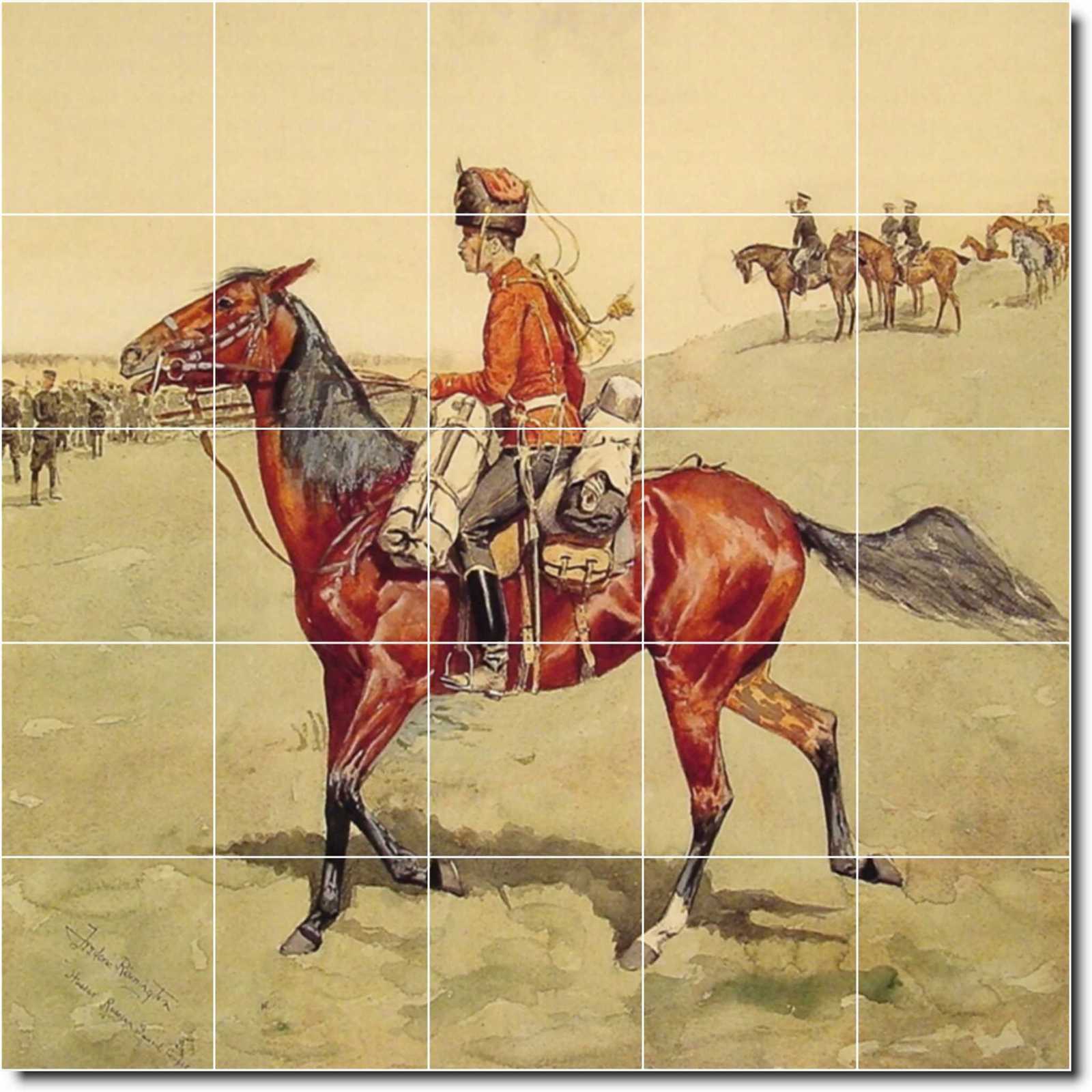 Remington frederic hussar russian guard corps 5x5