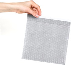 Pack of 10 Clear Bubble Out Bags 12&quot; x 11.5&quot; Padded Cushioned Pouches - £15.69 GBP