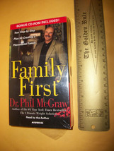 Education Gift Audio Book Set Dr. Phil McGraw Family First Audiobook 4 C... - £7.45 GBP