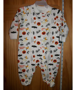 Faded Glory Baby Clothes 0M-3M Newborn Bodysuit Happy Halloween Creeper ... - $14.24