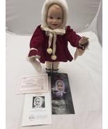 Yolanda Bello Jennifer Doll by Ashton Drake Galleries Porcelain Doll Red... - £7.76 GBP