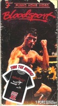 Uomo Blood Sport Funko Home Video VHS Inscatolato Manica Corta Tee Esclu... - $9.98