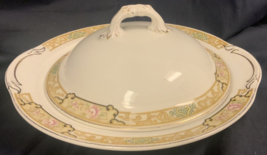 Antique Johnson Bros. English Porcelain Butter / Serving Dish W/ Lid - £9.82 GBP