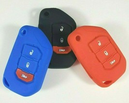 Key Fob Case Cover for Jeep 2018 2019 2020 Wrangler JL Gladiator 68292942AA - $7.55+