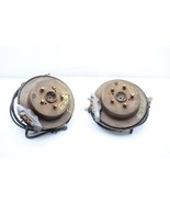 00-05 TOYOTA CELICA GTS REAR KNUCKLES LEFT &amp; RIGHT PAIR DISC BRAKES E2368 - £411.84 GBP