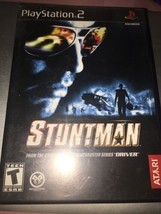 Playstation 2 PS2 Video Game STUNTMAN Movie Stunt Driver Black Label Disc &amp; Case - £11.74 GBP