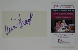 Ann-Margret Signed 3x5 Index Card Autographed Pocket Full Of Miracles JS... - $98.99
