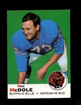 1969 Topps #78 Ron Mcdole Vg+ Bills (Wax) *X52774 - £1.32 GBP